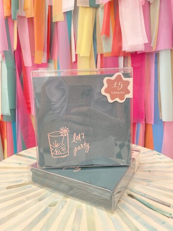 BrodieBee Let's Party Cocktail Napkin Set