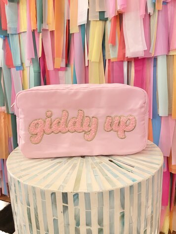 KenzKustomz Giddy Up Embroidered Large Bag