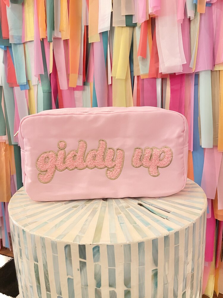 KenzKustomz Giddy Up Embroidered Large Bag