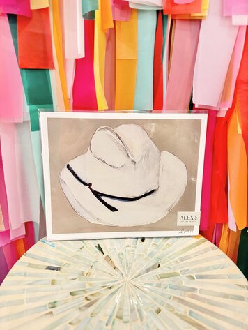 ALEX'S Cowboy Hat Print 8x10