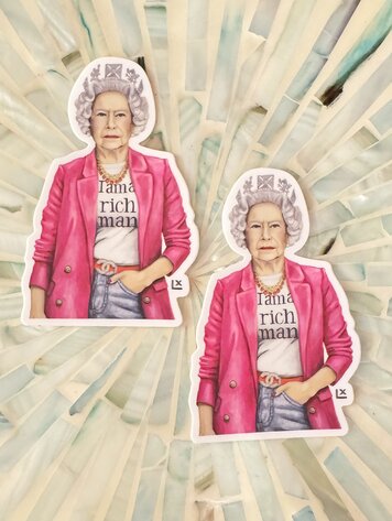 LX Artworks Rich Queen Sticker