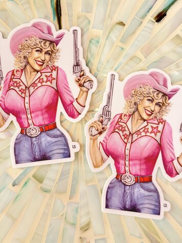 LX Artworks Tough Titty Sticker