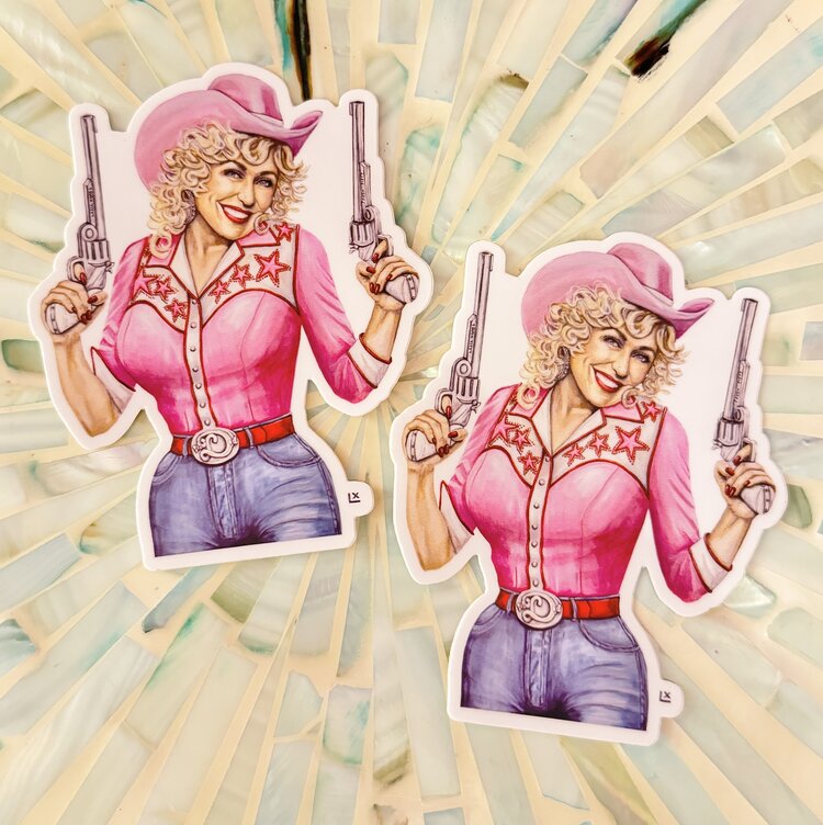 LX Artworks Tough Titty Sticker