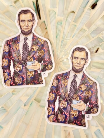 LX Artworks Big Cat Energy Sticker