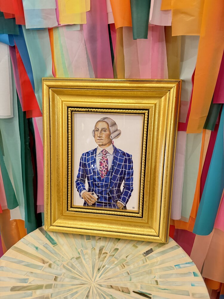 LX Artworks LX 5x7 Framed Art Print - GQ George