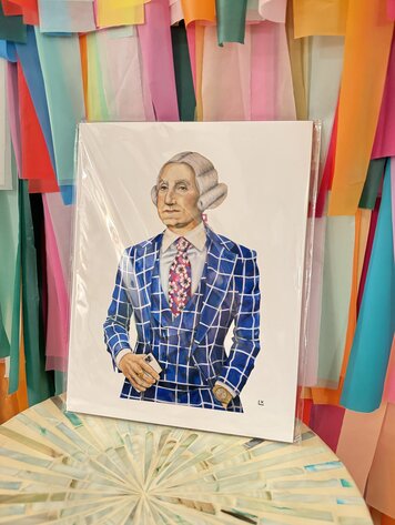 LX Artworks LX 8x10 Paper Print - GQ George