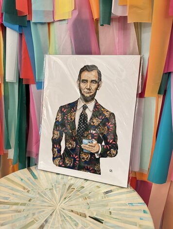 LX Artworks LX 8x10 Paper Print - Big Cat Energy