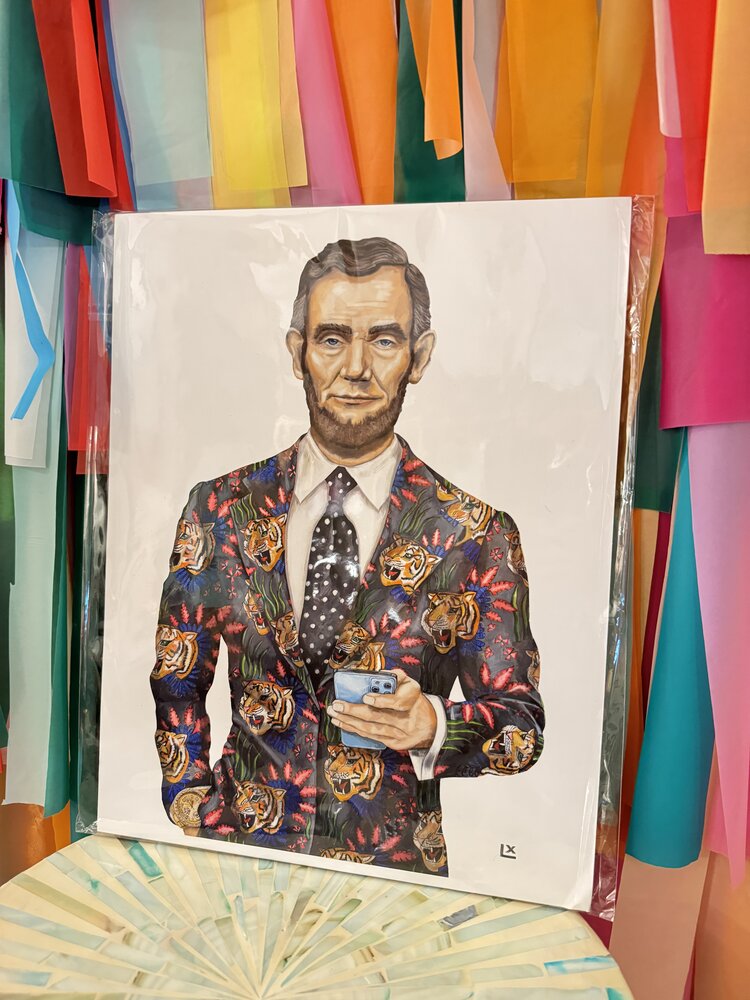 LX Artworks LX 11x14 Paper Print - Big Cat Energy