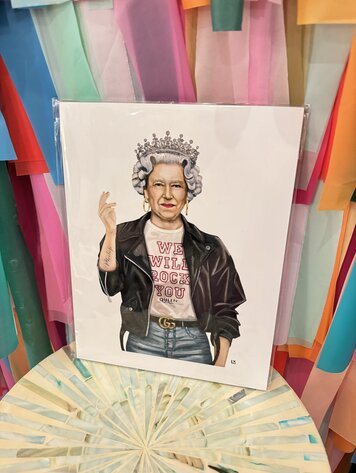 LX Artworks LX 8x10 Paper Print - Rock Queen