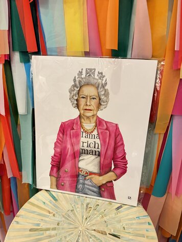 LX Artworks LX 11x14 Paper Print - Rich Queen