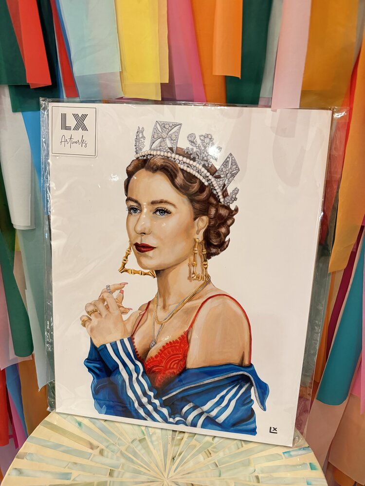 LX Artworks LX 11x14 Paper Print - Lizzie