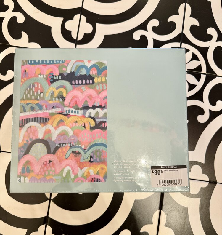 Journey Of Something Neon Hills Puzzle