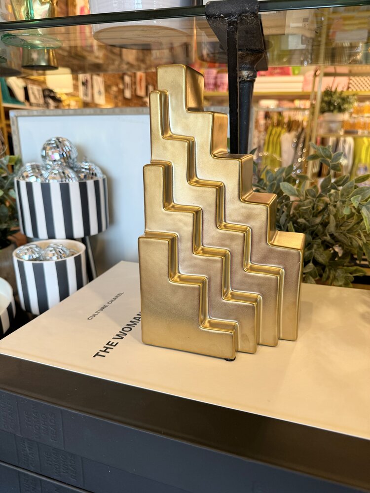 Room TwentySix. Furniture + Decor Step Pyramid Ceramic Sculpture