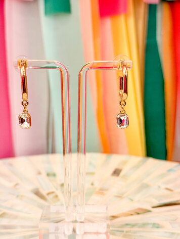 Cash and Carry Drop of Darling Dangle Hoop