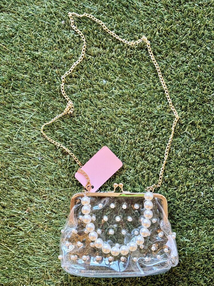 3AM Golden Girl Gameday Clear Purse