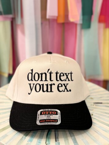 KenzKustomz Don't Text Your EX Trucker Hat