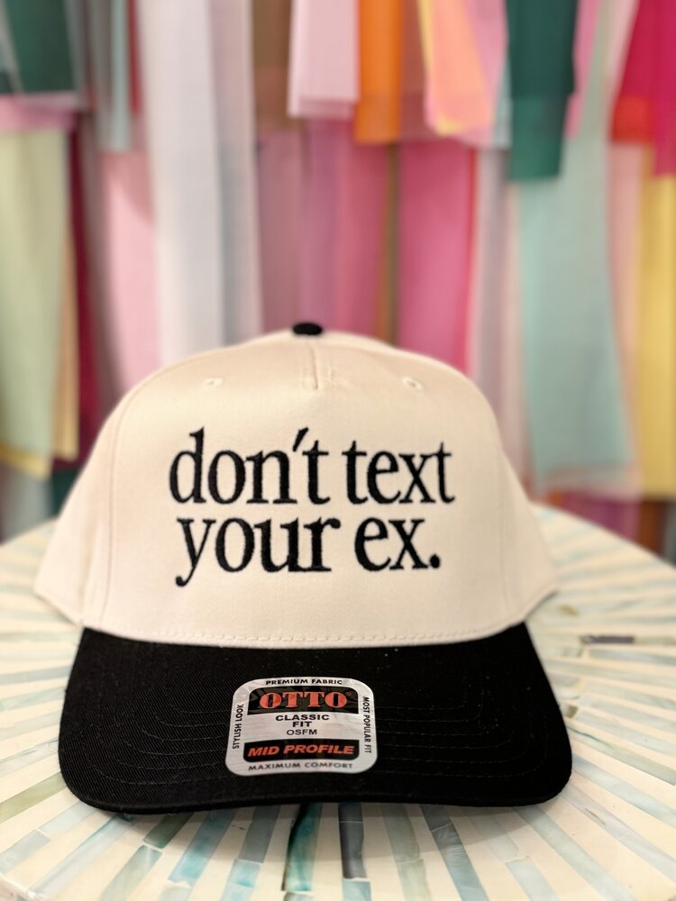 KenzKustomz Don't Text Your EX Trucker Hat