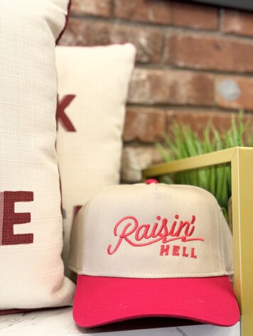 Cool Girl Collective Raisin' Hell Trucker Hat