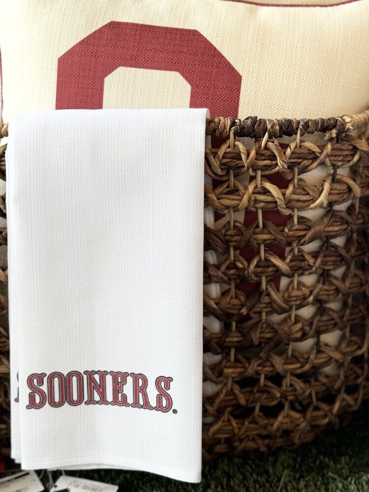 Little Birdie Traditional Sooners Boy Tea Towel