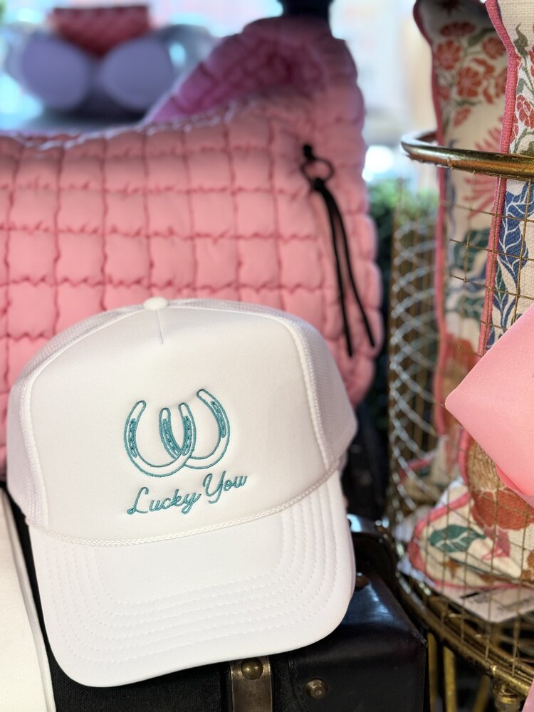 Worthy Hat Co. Lucky You Trucker Hat