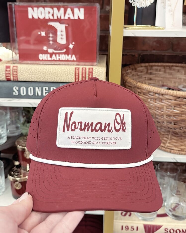 Happy By Rachel Norman, OK Stay Forever Rope Hat