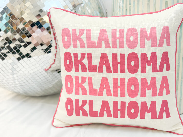 Little Birdie OKOKOK Pillow