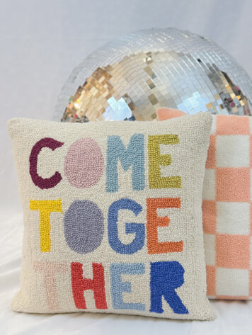 Peking Handicraft Come Together Hook Pillow