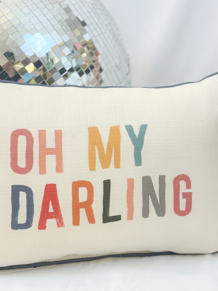 Little Birdie Oh My Darling Pillow