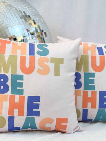 Deny Designs This Must Be The Place Pillow 16x16