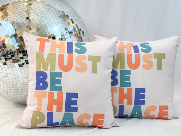 Deny Designs This Must Be The Place Pillow 16x16