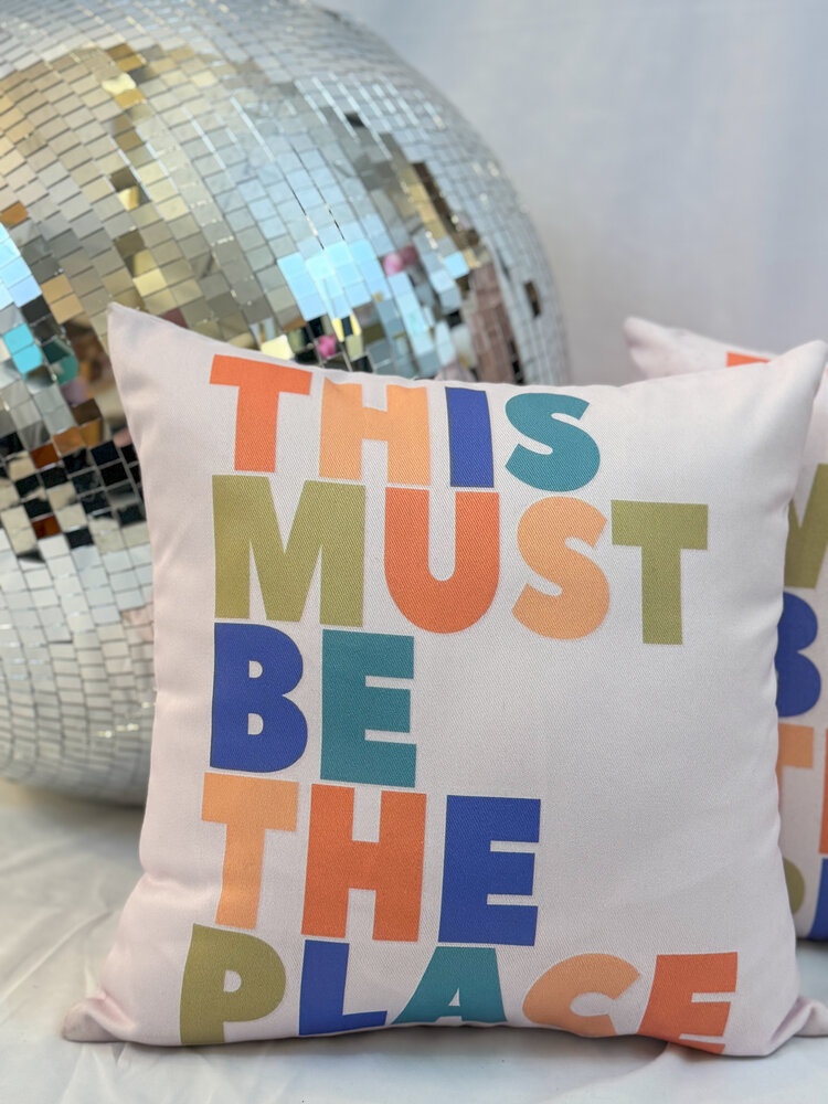 Deny Designs This Must Be The Place Pillow 16x16