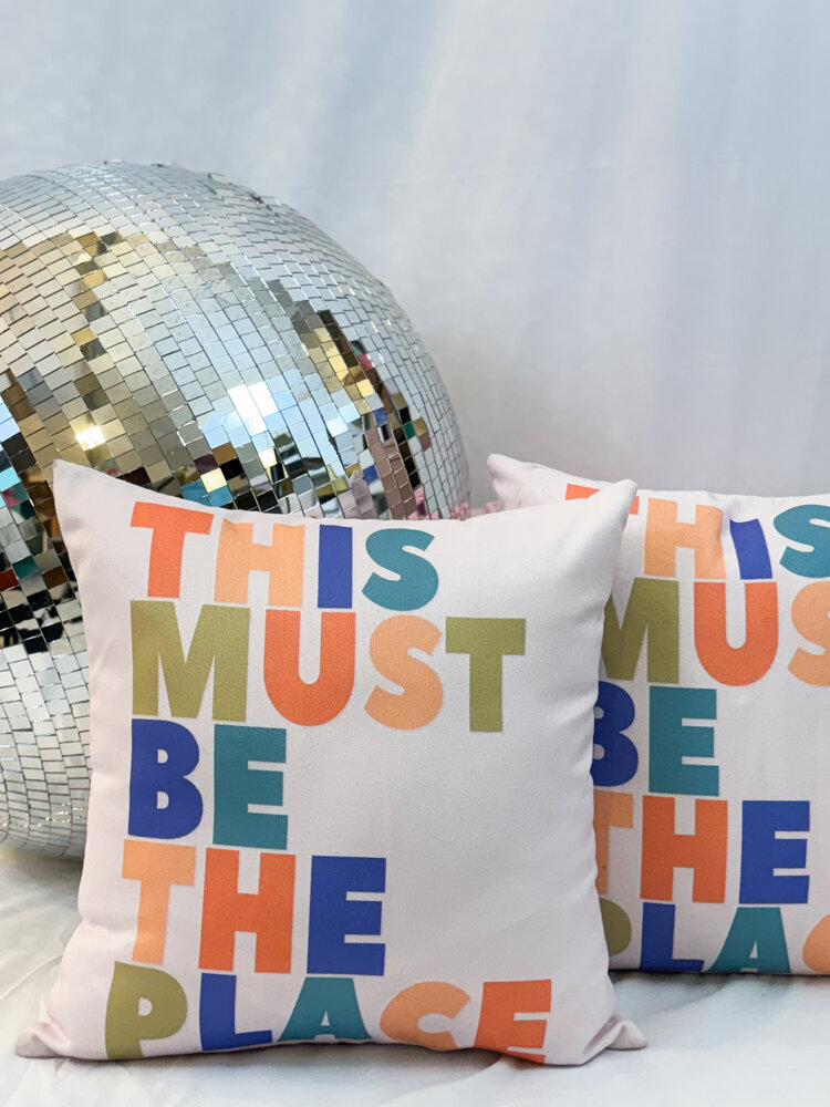 Deny Designs This Must Be The Place Pillow 16x16