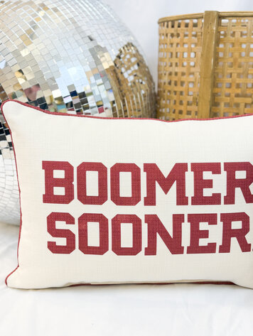 Little Birdie Boomer Sooner Classic Pillow