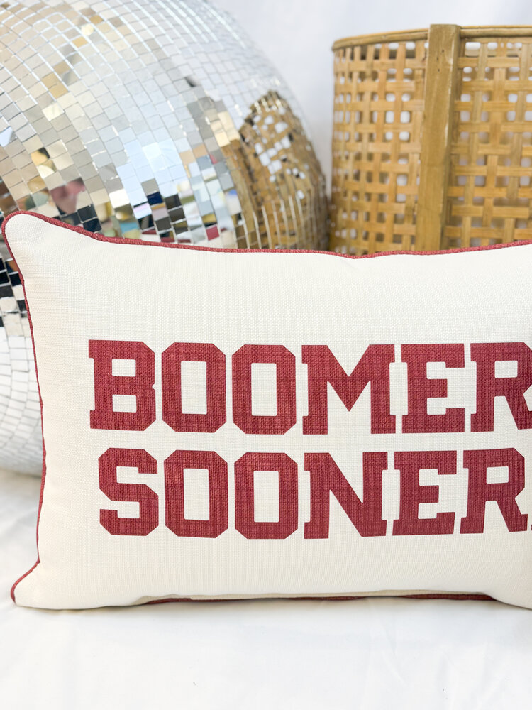 Little Birdie Boomer Sooner Classic Pillow