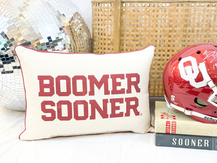 Little Birdie Boomer Sooner Classic Pillow