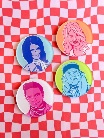 Tart By Taylor Legends Coaster Set