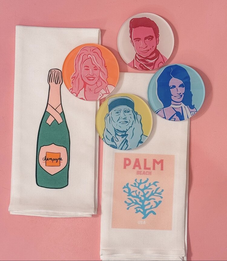 Tart By Taylor Legends Coaster Set