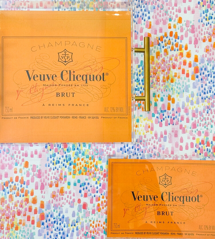 Tart By Taylor Pop The Bubbly Acrylic Tray Large