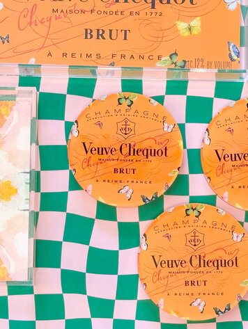 Tart By Taylor Bubbly Butterfly Coaster