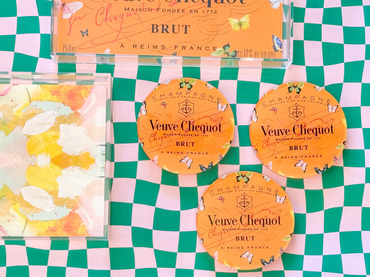 Tart By Taylor Bubbly Butterfly Coaster