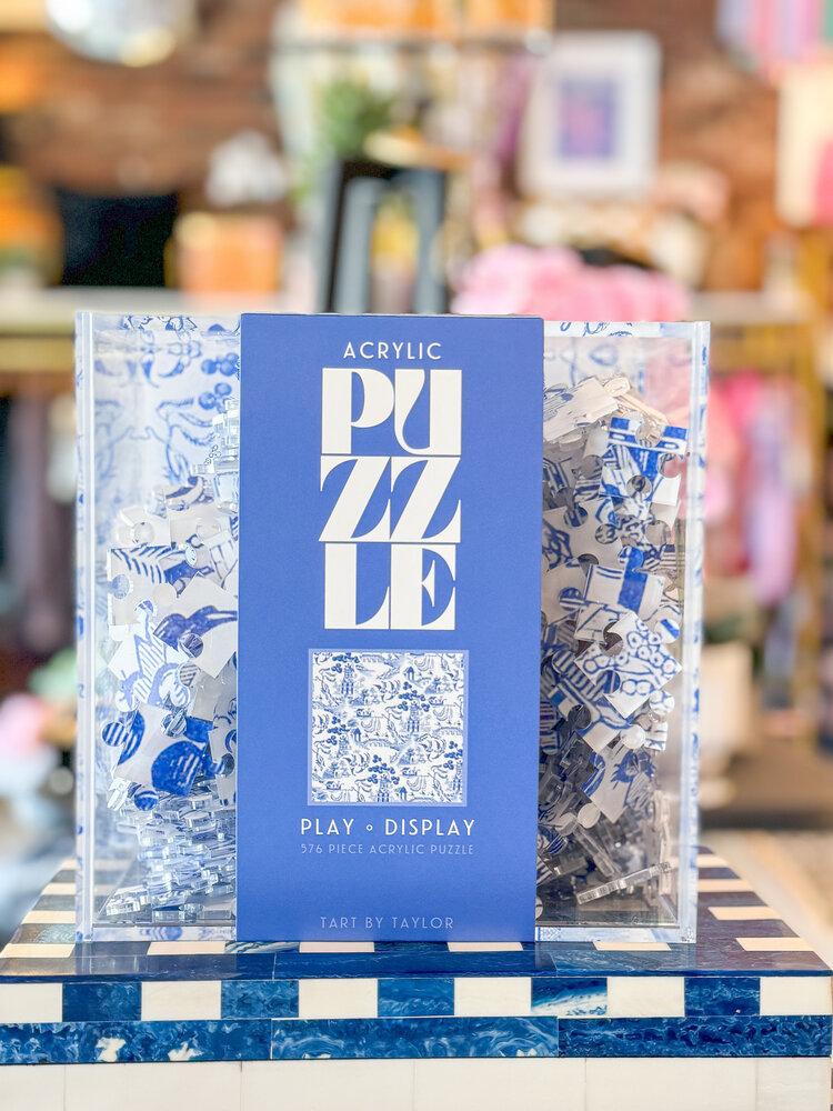 Tart By Taylor Chinoiserie Acrylic Puzzle