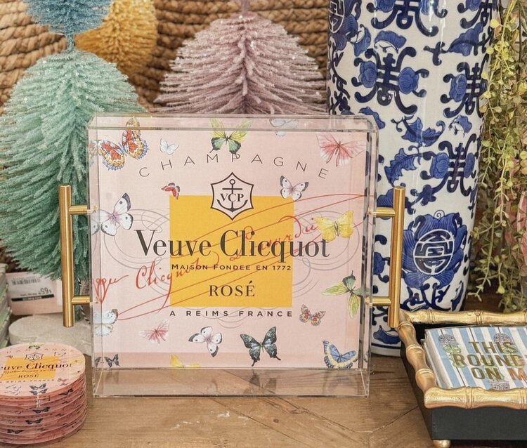 Tart By Taylor Rose Butterfly Acrylic Large Tray