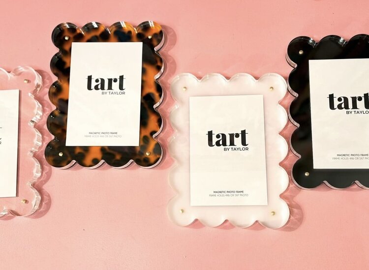 Tart By Taylor White Acrylic Picture Frame