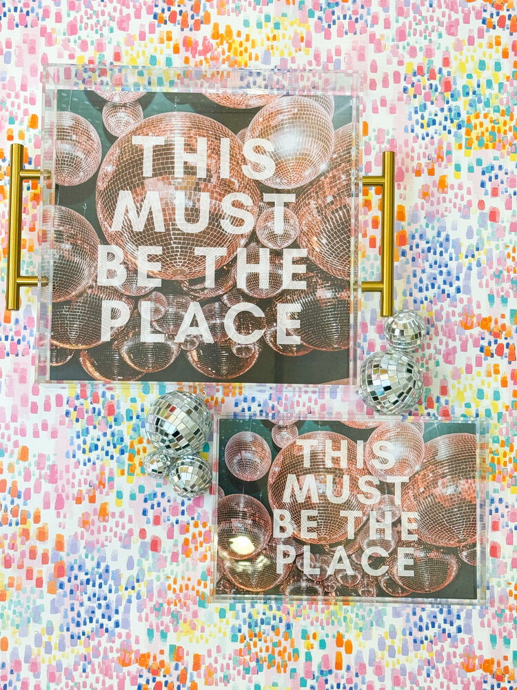 Tart By Taylor The Place Small Acrylic Tray