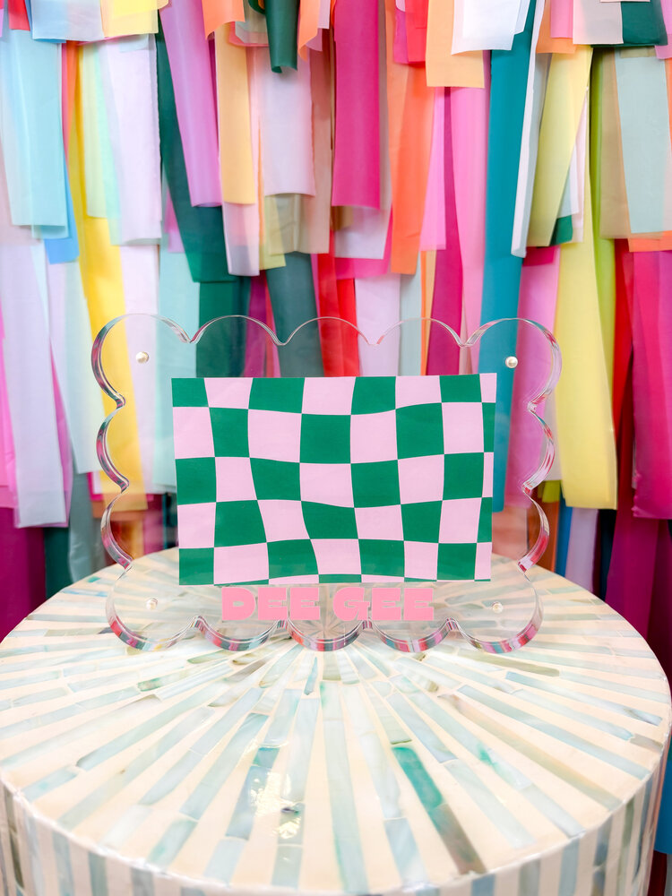 Tart By Taylor Delta Gamma Acrylic Frame