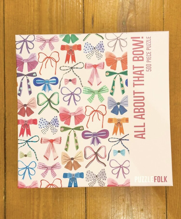 Puzzlefolk All About That Bow 500 Piece Puzzle