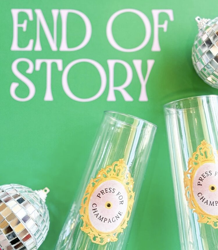 Sip Hip Hooray Press For Champagne Tossware