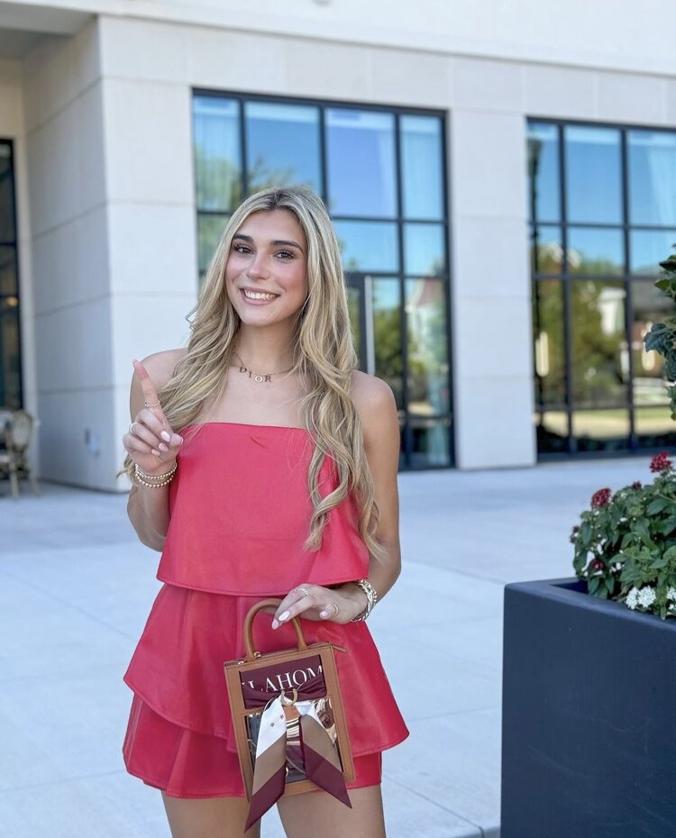 idem ditto Touchdown Tiered Ruffle Romper