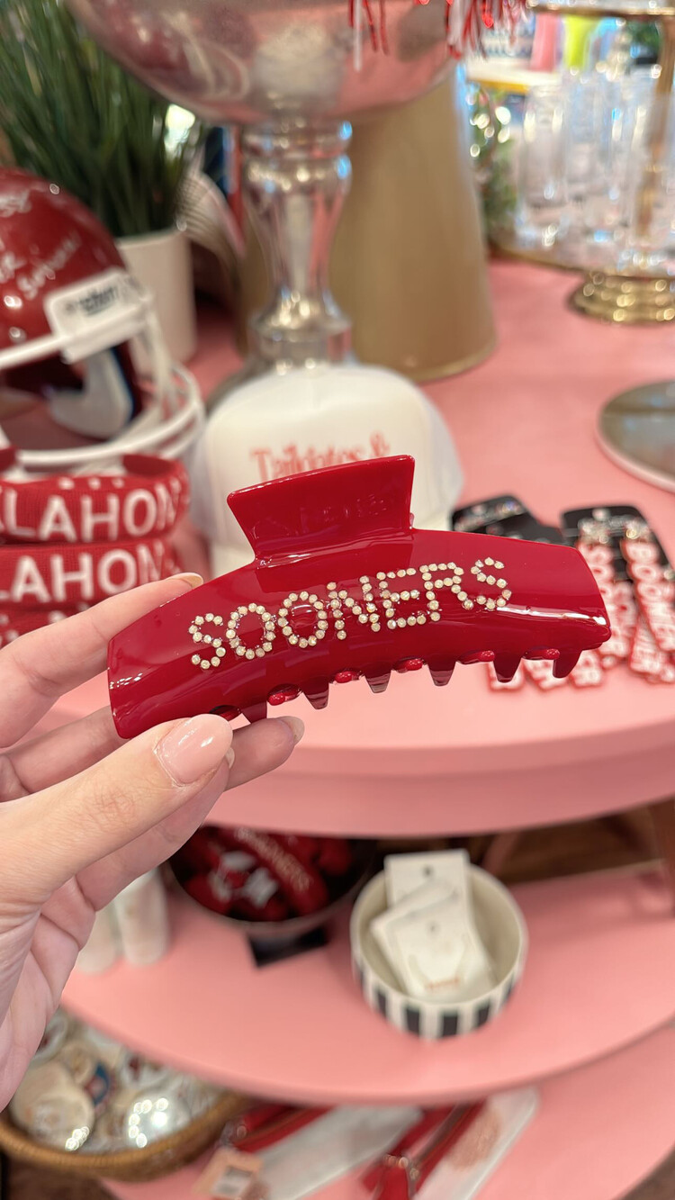 Emerson Street Sooner Claw Clip