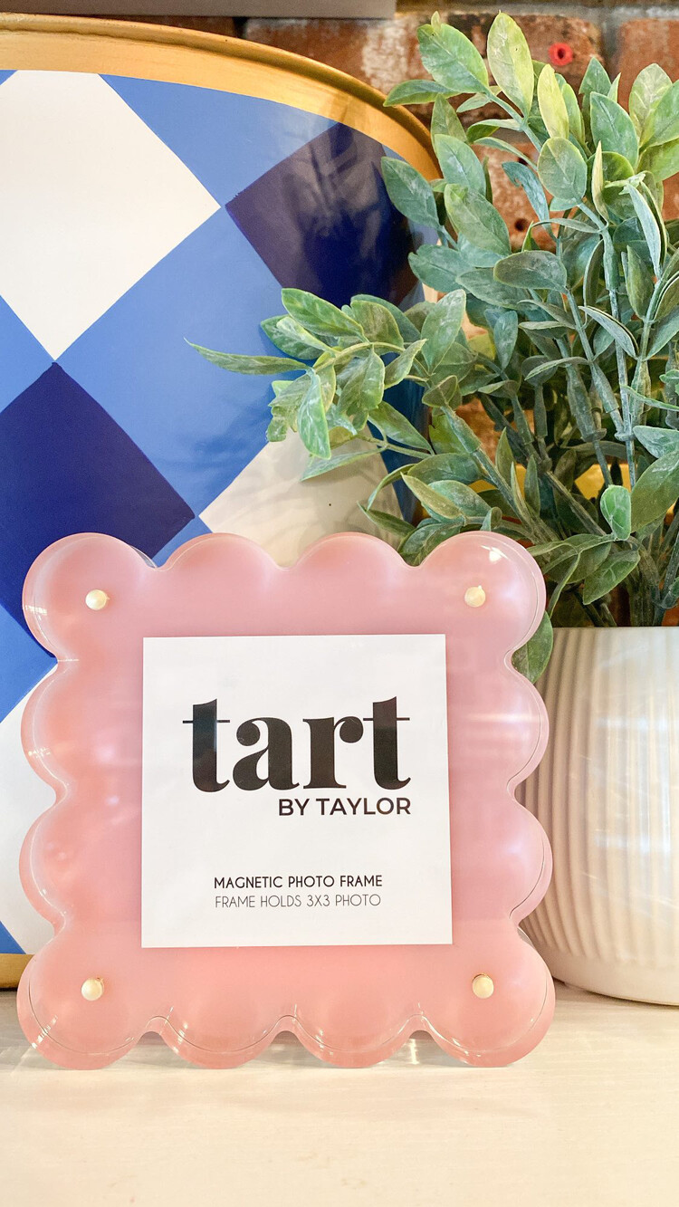 Tart By Taylor Light Pink Mini Acrylic Picture Frame